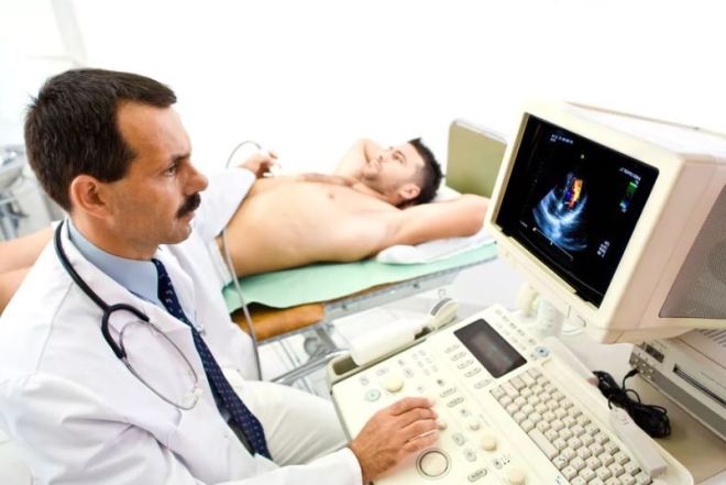 Проведение УЗИ грудной железы у мужчин