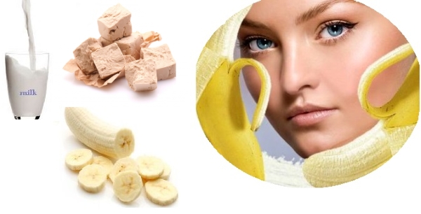 Маска для лица из банана от морщин, кожи вокруг глаз. Рецепты с крахмалом и эффектом ботокса, медом, яйцом