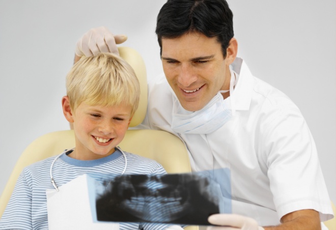 Рентген детской челюсти