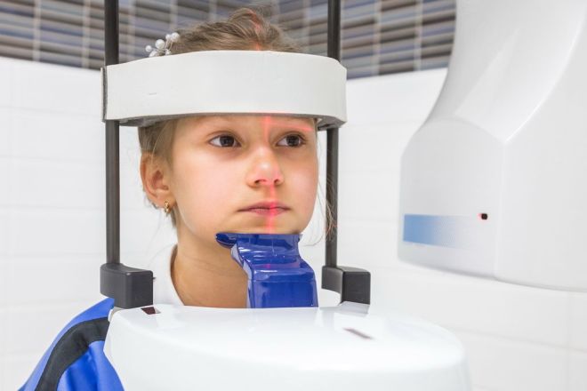 Конусно-лучевая компьютерная томография челюсти ребенка