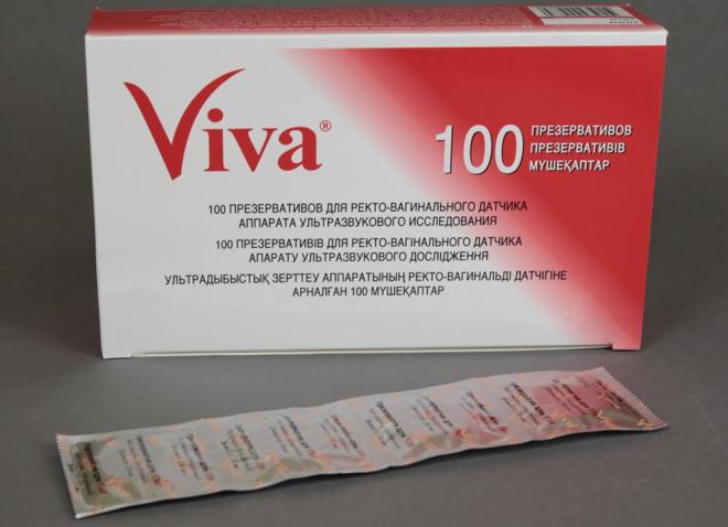 Презервативы для УЗИ Viva