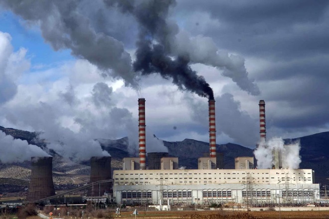 Вредные выбросы завода