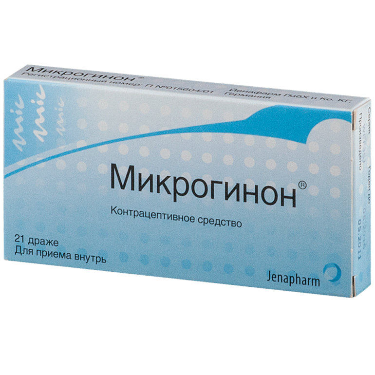 Инструкция по применению таблеток Микрогинон (Microgynon)